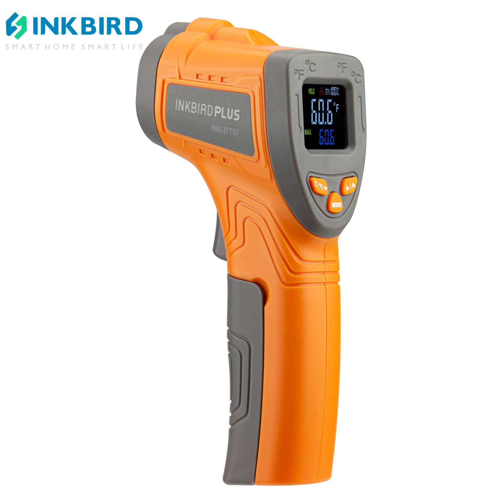Industrial Laser Temperature Sensor - Inkbird Laser Infrarot Thermometer INK-IFT01 Nicht-Kontaktieren