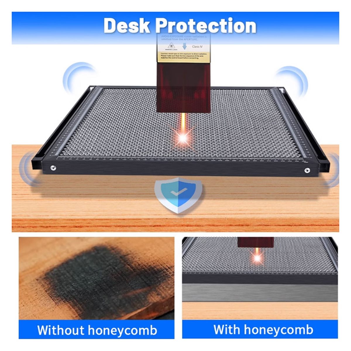 Honeycomb Laser Bed - Laser-Wabentisch für Lasergraviermaschine 300x200mm Wabenbett für