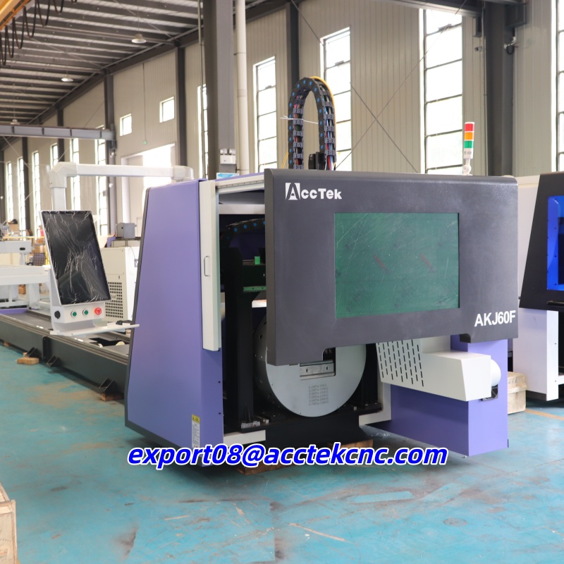 Industrial Laser Cutter Price - Günstige Rohrverarbeitungsmaschine, Faserlaser-Rohrschneidemaschine, Gantry-Automatik für Industrie-Stahl,