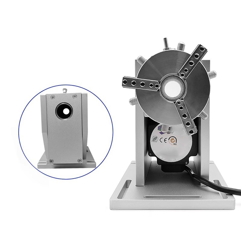 Industrial Laser Marking - Industrieller Ring, Schmuck, Drehachse mit elastischer