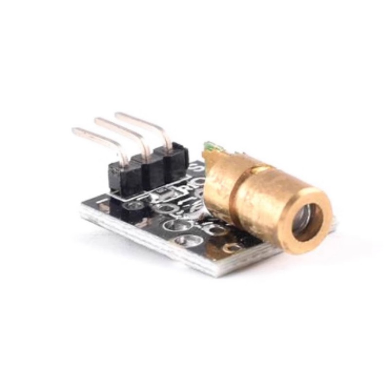 Diode Laser Module - 5 Stück KY-008 650 nm Lasersensormodul