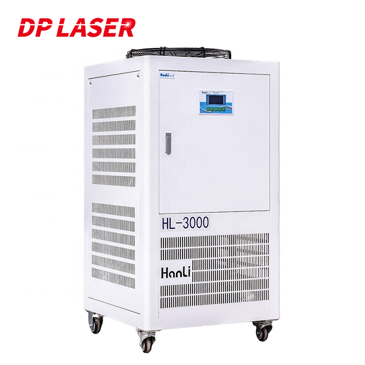 Fiber Laser Cutting Machine - HanLi HL-3000 3000W 3KW Faserlaser-Schneidemaschine Wasserkühler