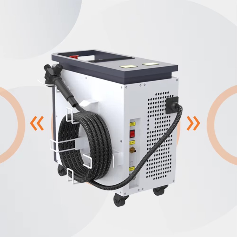 Industrial Laser Marking Systems - 300W Professioneller Pulslaser-Reiniger Industrielle Rostentfernung Markierung