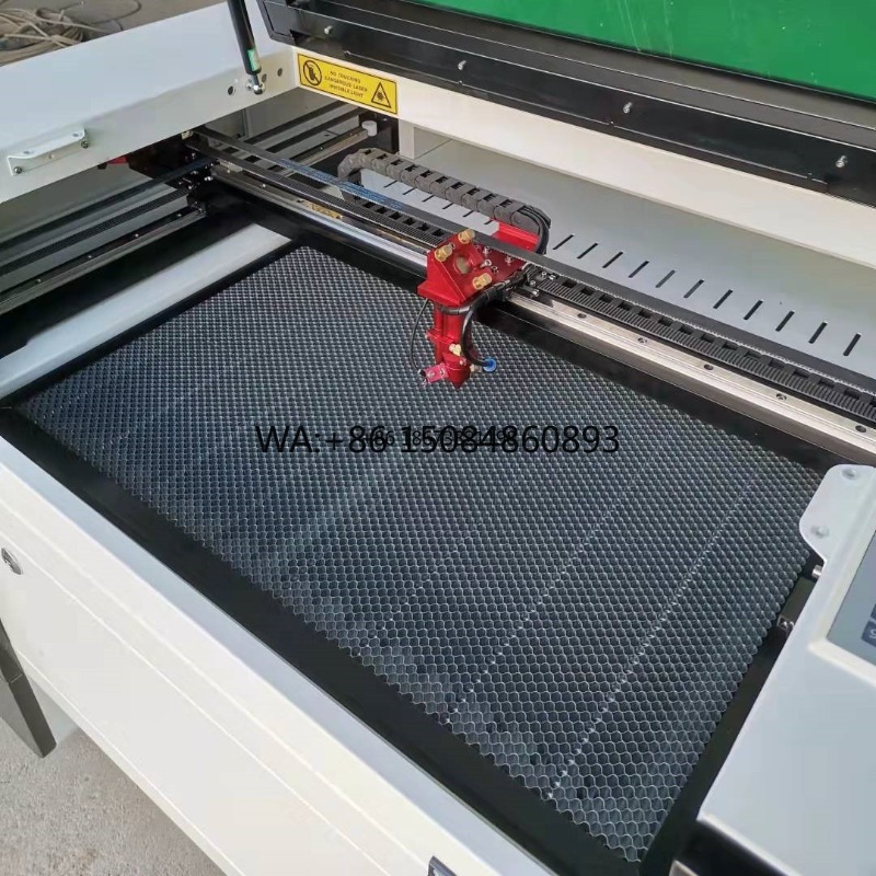 Acrylic Cutting Machine - 100W CO2-Schneidemaschine 4060 mit HIWIN-Führungsschiene für