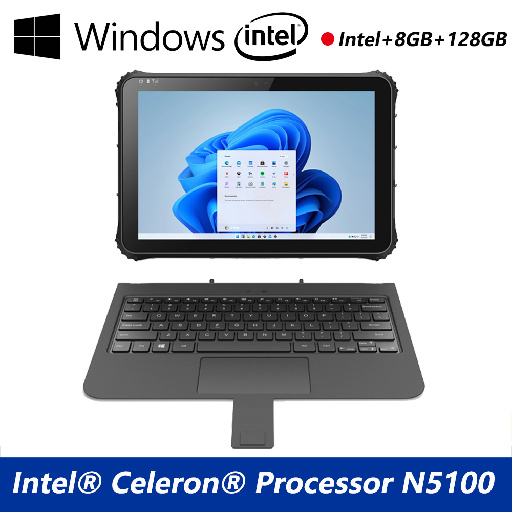 Industrial Laser Scanner - Robustes Tablet, 12,2-Zoll-Industrie-Tablet-PC, Windows 11, sonnenlichtlesbares,