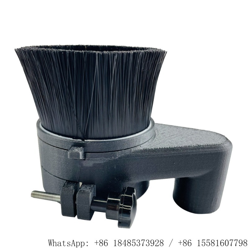 Dust Shoe Cnc - Kunststoff CNC-Fräser Staubschutzkappe Spindel-Vakuum-Staubschutzabdeckung Bürste Holzgravurmaschine