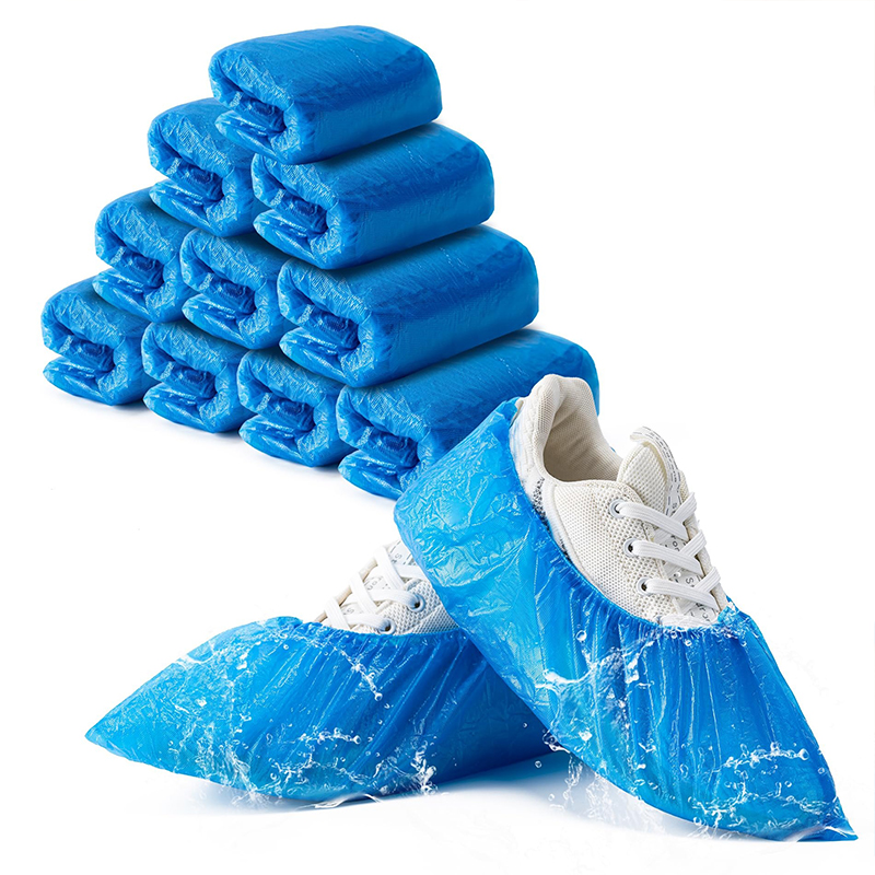 Dust Shoe Cnc - 100/200 Stück Einweg-Wasserdichte Schuhüberzieher aus Kunststoff,