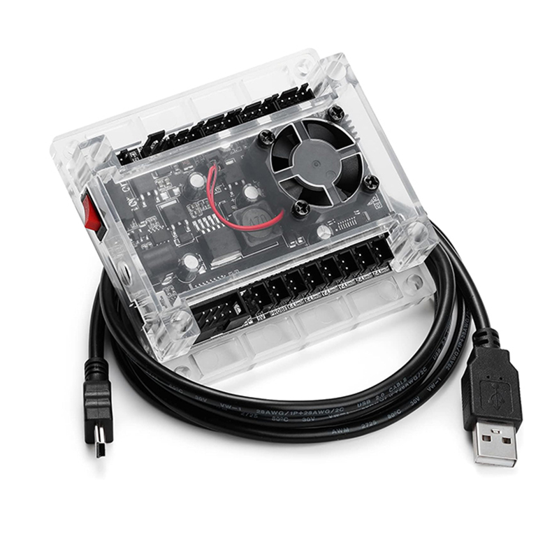 Controller Grbl Board - CNC-Graviermaschinen-Steuerplatine GRBL 1.1 USB-Anschluss 3-Achsen Integrierter