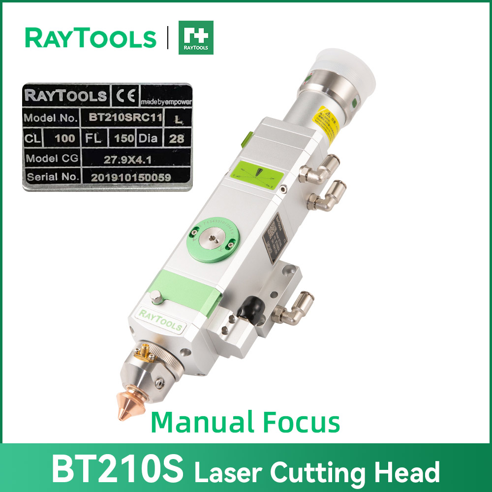 Fiber Laser Cutting Machine - Raytools BT210S 1,5KW Faserlaser-Schneidkopf CL100 F150