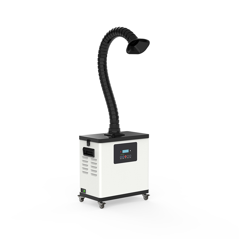 Industrial Laser Marking Systems - Mobiles industrielles Werkstattsystem, Schweißen, Rauch, Abluft,