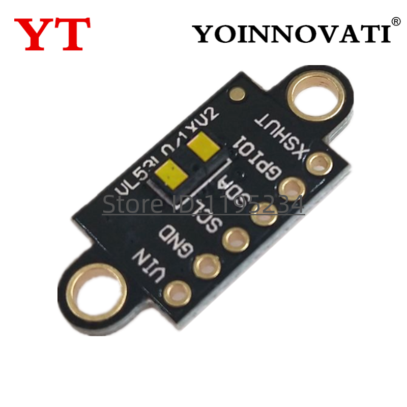 Industrial Laser Module - 1-10 Stück VL53L1X Laser-Entfernungsmessungs-Flugzeit-Sensormodul, 400cm Messbereich,