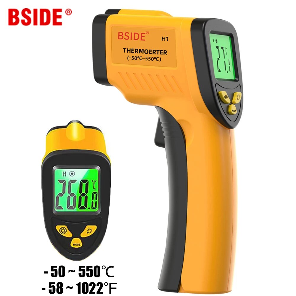 Industrial Laser Temperature Sensor - Digitales Infrarot-Thermometer-50-550c berührungs lose digitale Laser-Thermometer-Pistole
