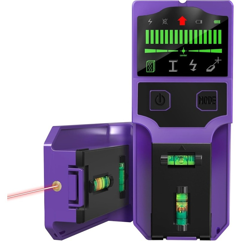 Industrial Laser Scanner - Bolzensucher, Wandscanner, Bolzendetektor, Mittelsucher für Holz,