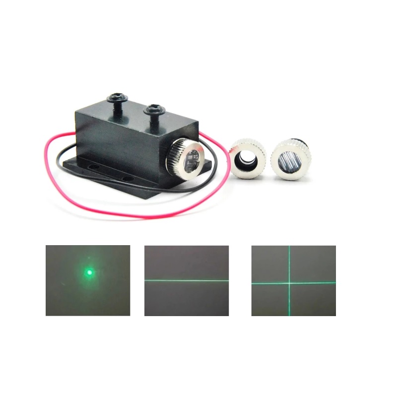 Diode Laser Module - Fokussierbares 515 nm 520 nm 50