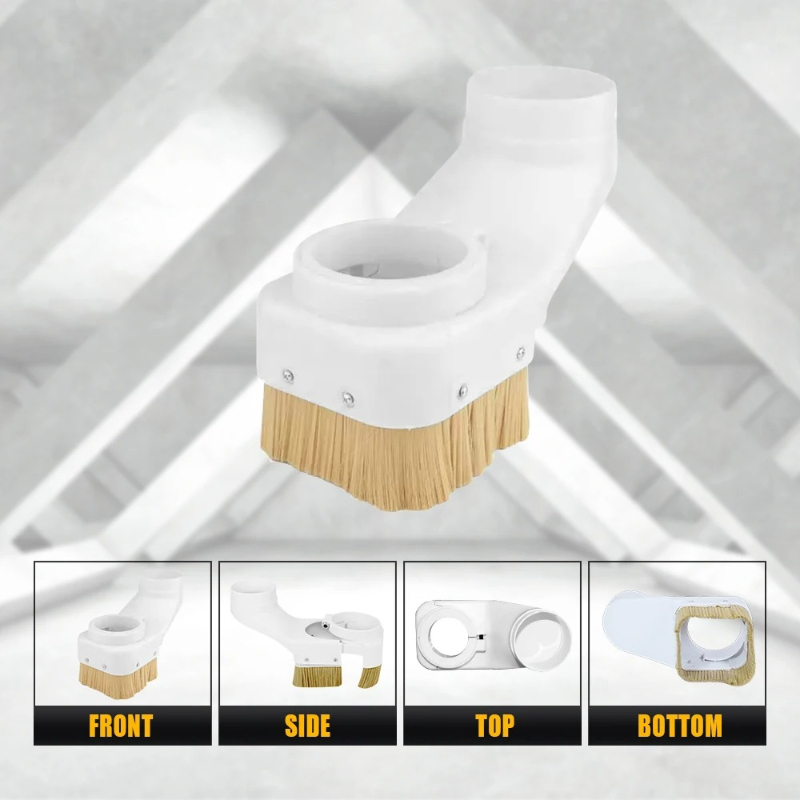 Dust Shoe Cnc - Staubschutzabdeckung für CNC-Fräsmaschinen, Graviermaschinen und Holzbearbeitungsgeräte,