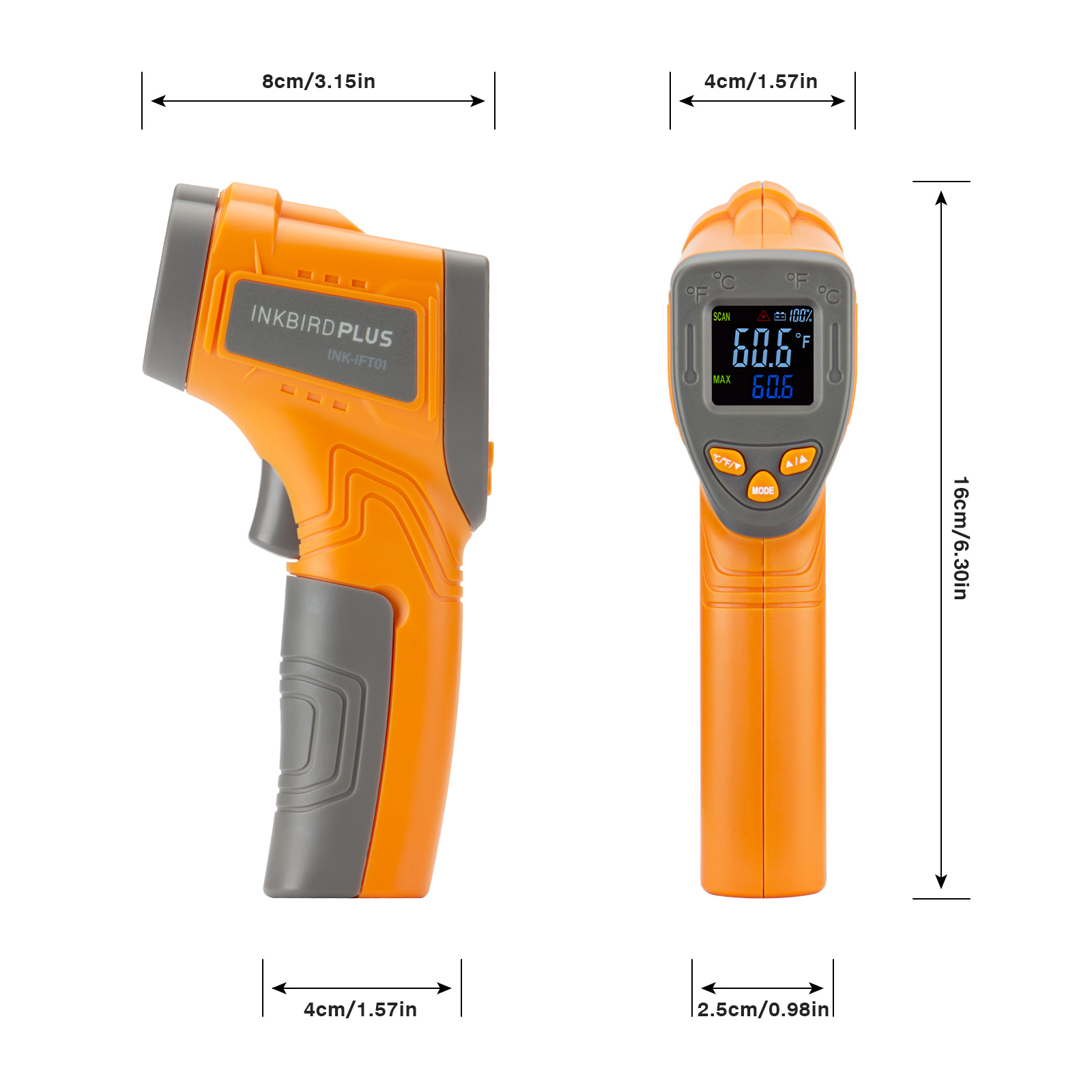 Inkbird Laser Infrarot Thermom – Industrial Laser Temperature Sensor Bewertung und Preis