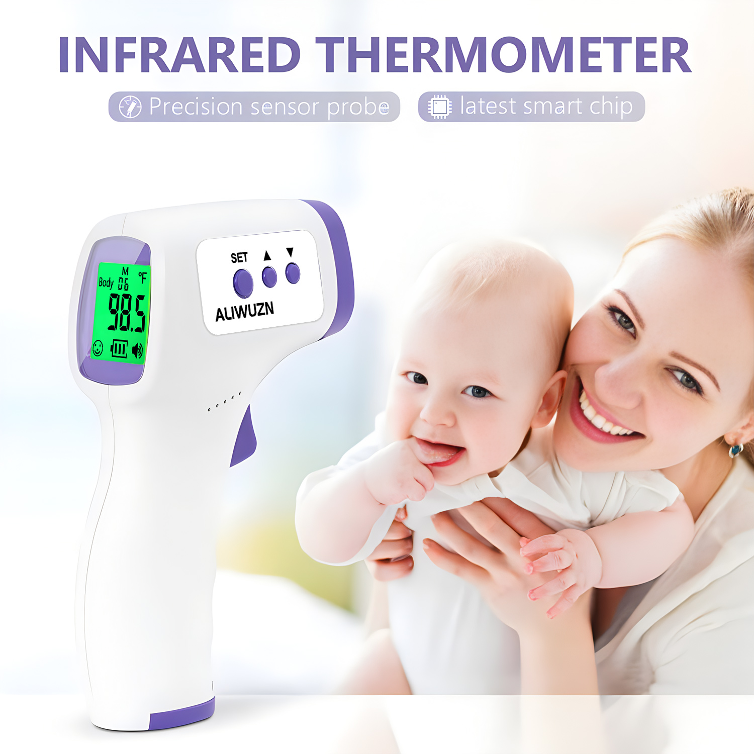 Medizinisches Fieber-Infrarot- – Industrial Laser Temperature Sensor Bewertung und Preis