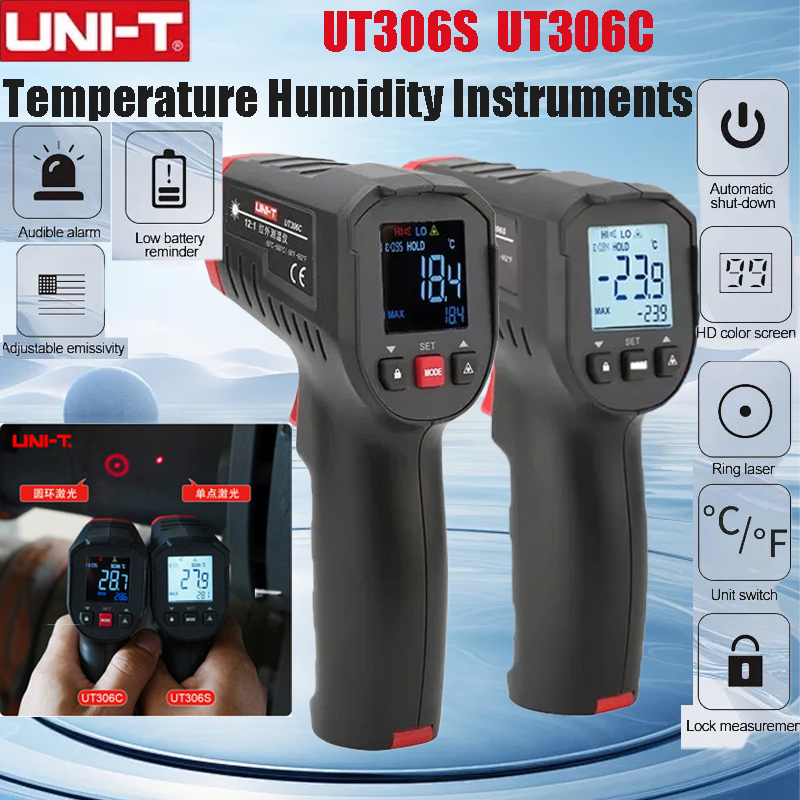 UNI-T UT306S UT306C Digitales  – Industrial Laser Temperature Sensor Bewertung und Preis