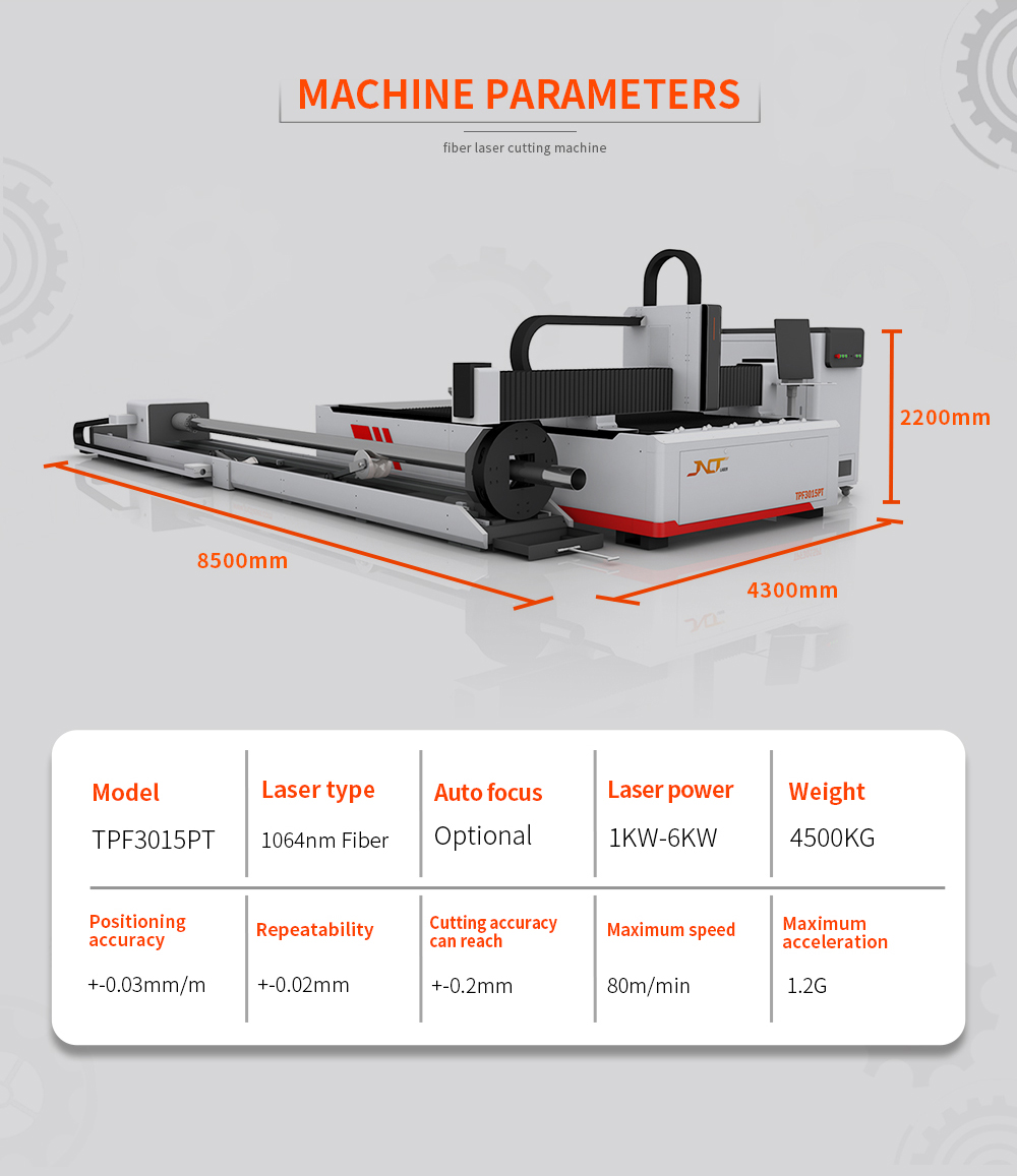 Schnelle Laser-Rohrschneidemas – Industrial Laser Cutter Price Bewertung und Preis