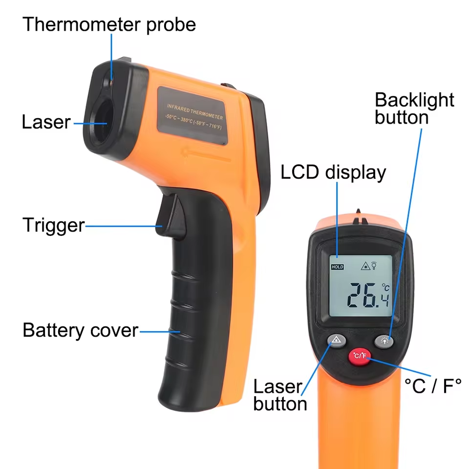Neues digitales Infrarot-Therm – Industrial Laser Temperature Sensor Bewertung und Preis