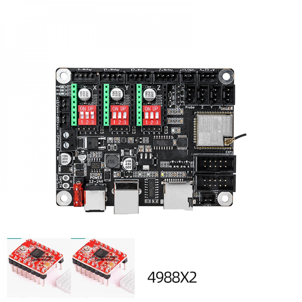 12V/24V Kleine DIY Laser Gravu – Controller Grbl Board Bewertung und Preis