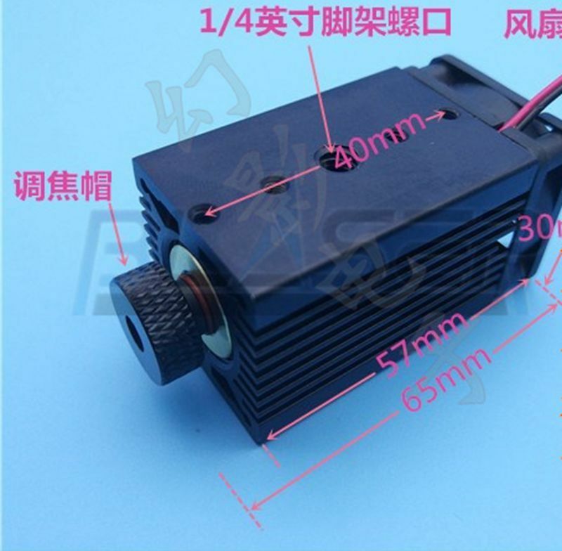 Fokussierbares 520 nm 100 mW g – Diode Laser Module Bewertung und Preis