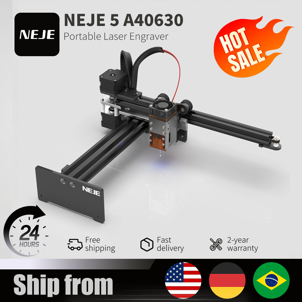 NEJE 5 A40630 20W Tragbarer Kl – Industrial Laser Etching Machine Bewertung und Preis