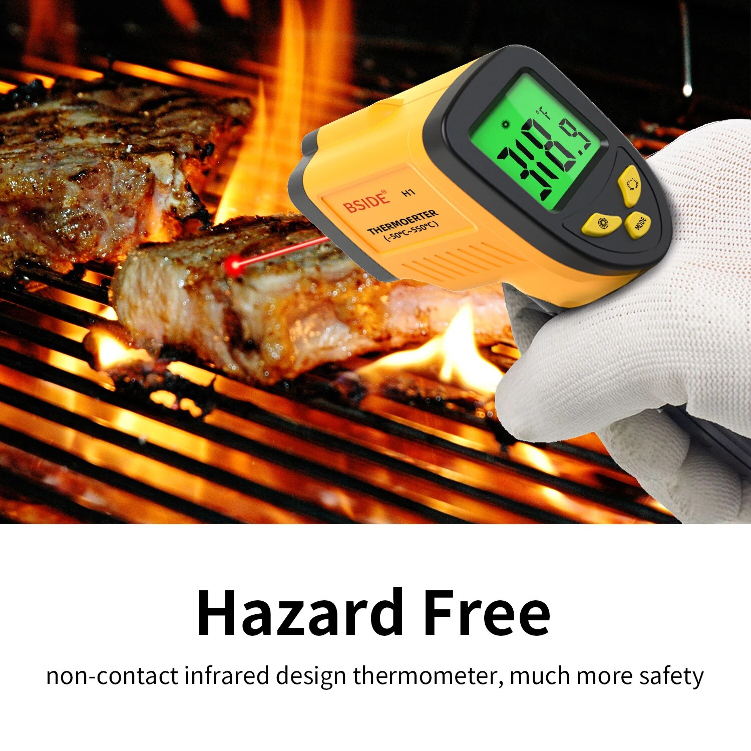 Digitales Infrarot-Thermometer – Industrial Laser Temperature Sensor Bewertung und Preis