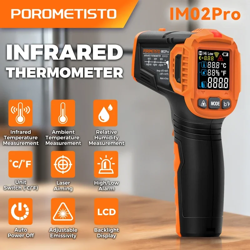 -50~380C Infrarot-Thermometer  – Industrial Laser Temperature Sensor Bewertung und Preis