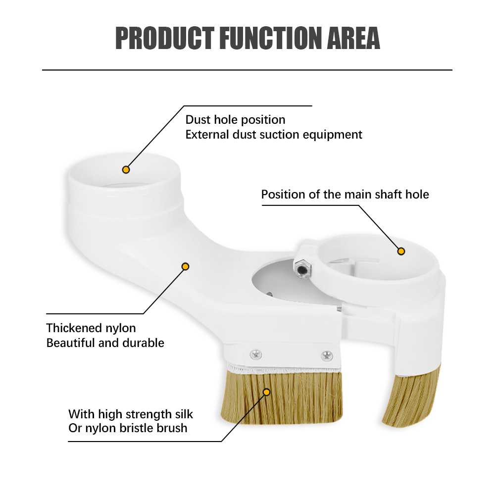 Staubschutzabdeckung für CNC-F – Dust Shoe Cnc Bewertung und Preis